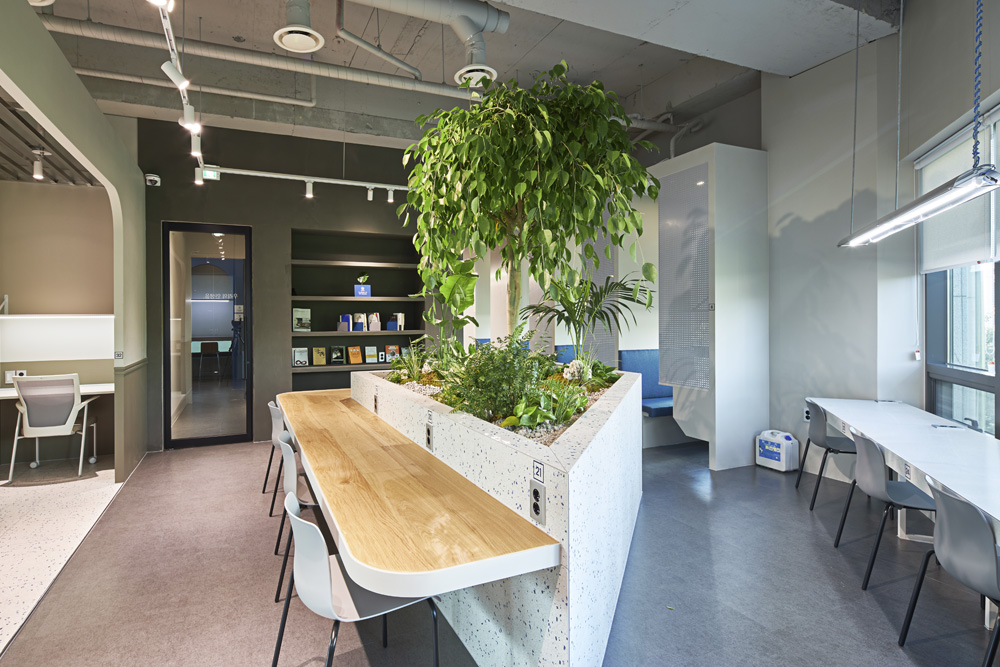 50 平清新蓝调工作室 设计展现简约美学-2