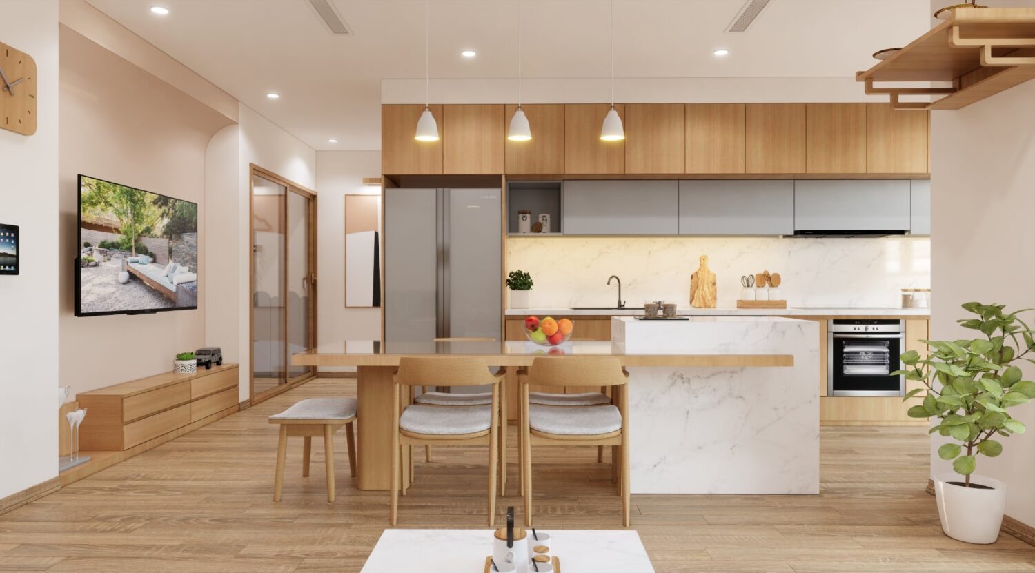 Sketchup公寓室内模型丨Pham Dinh Kham-5