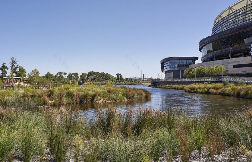 珀斯 Optus 体育场公园,绿色生态与原住民文化的融合-28