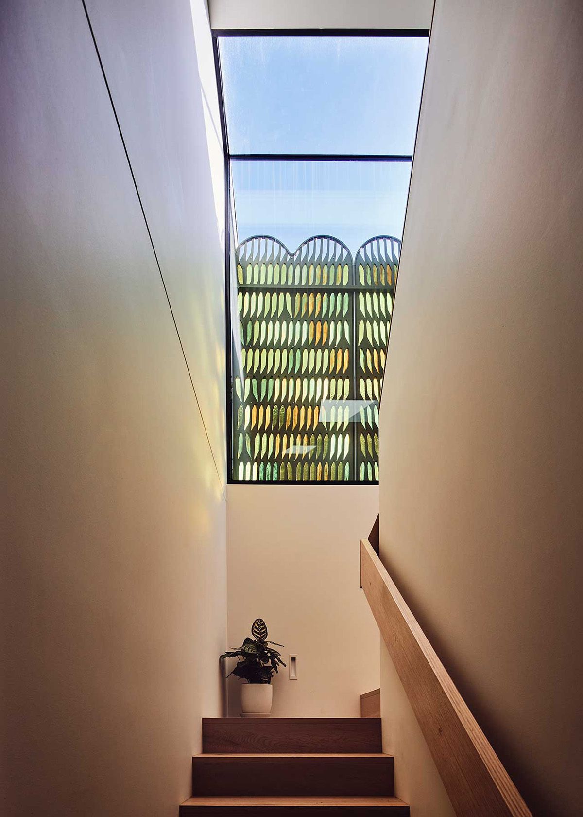 墨尔本 10 Fold House | 阳光穿透的绿意之家-12