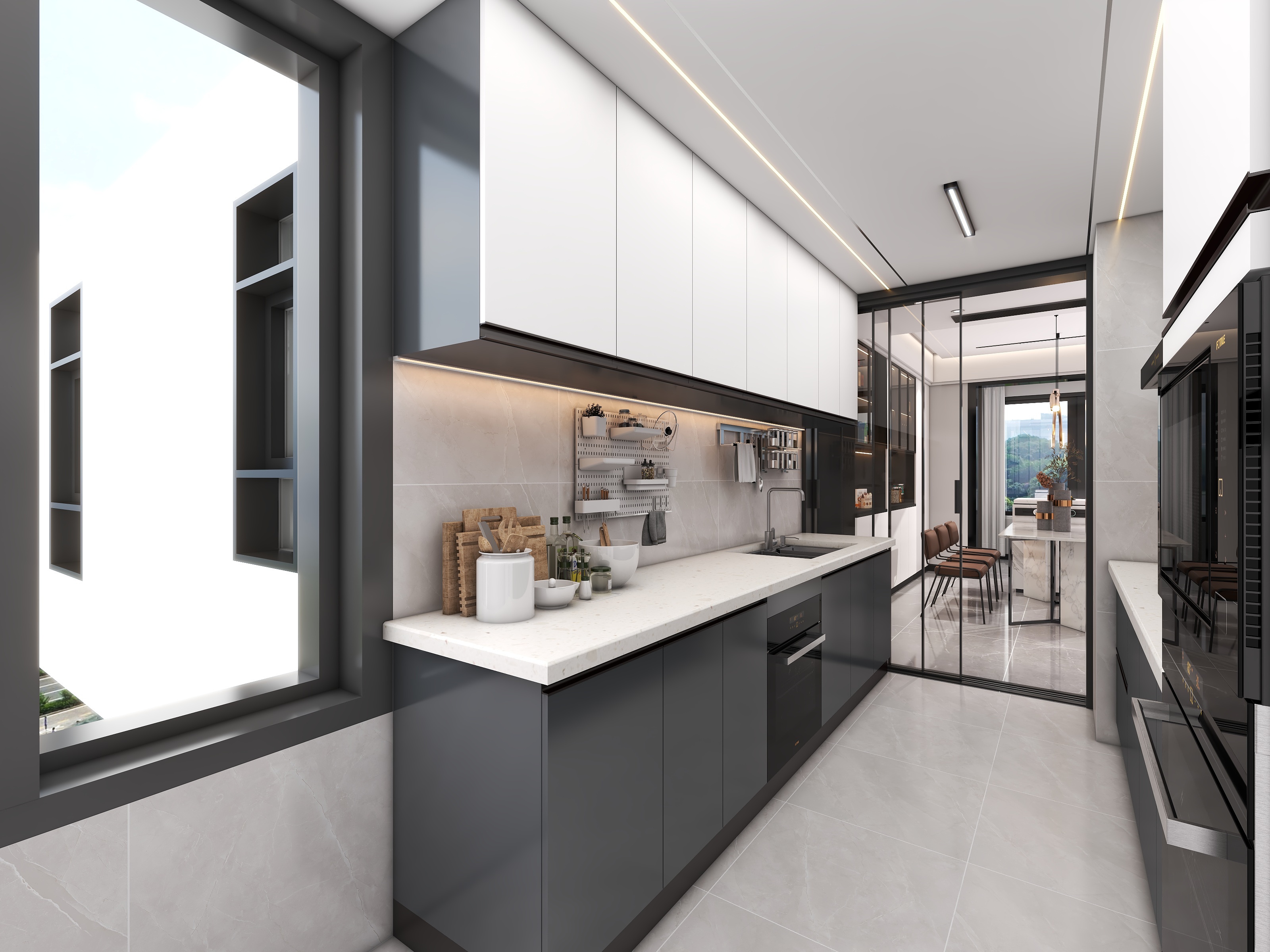 四川成都华府悦璟（114平方现代简约三居室）-66