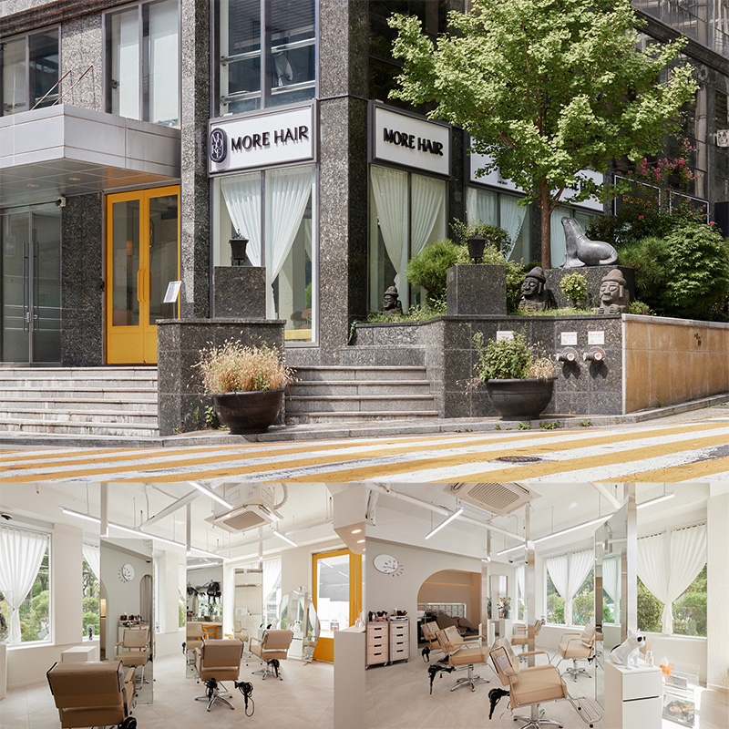 20 平米江南美容室设计 | 温馨氛围与白色&木纹的完美融合-1