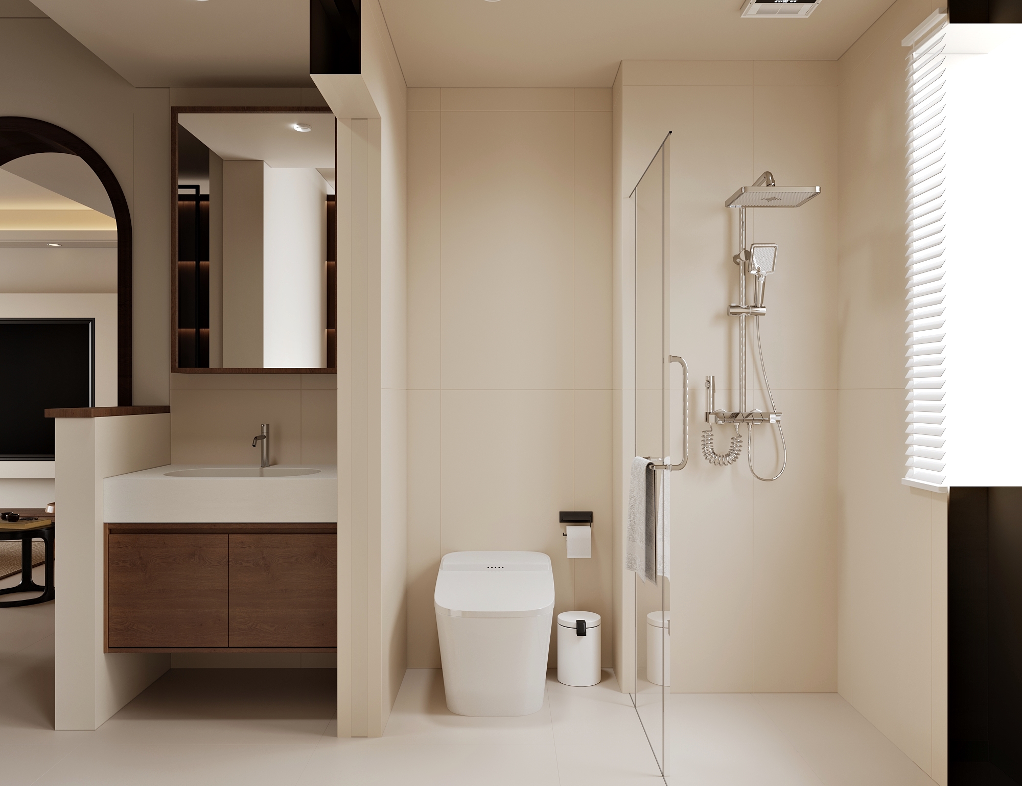 奶油中古风客餐厅-11