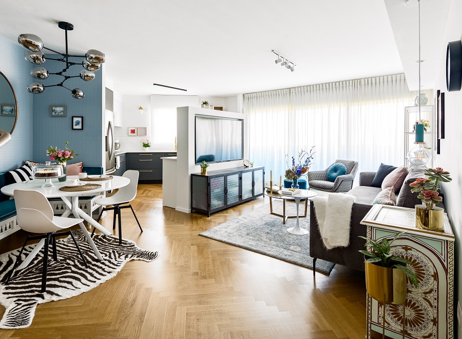 十六平家居 · 住宅室内设计丨以色列丨植物玫瑰（נטע שושן 音译）-32