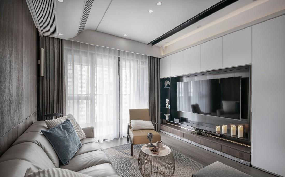 木子仁室内设计丨平层丨龙光玖龙玺-17