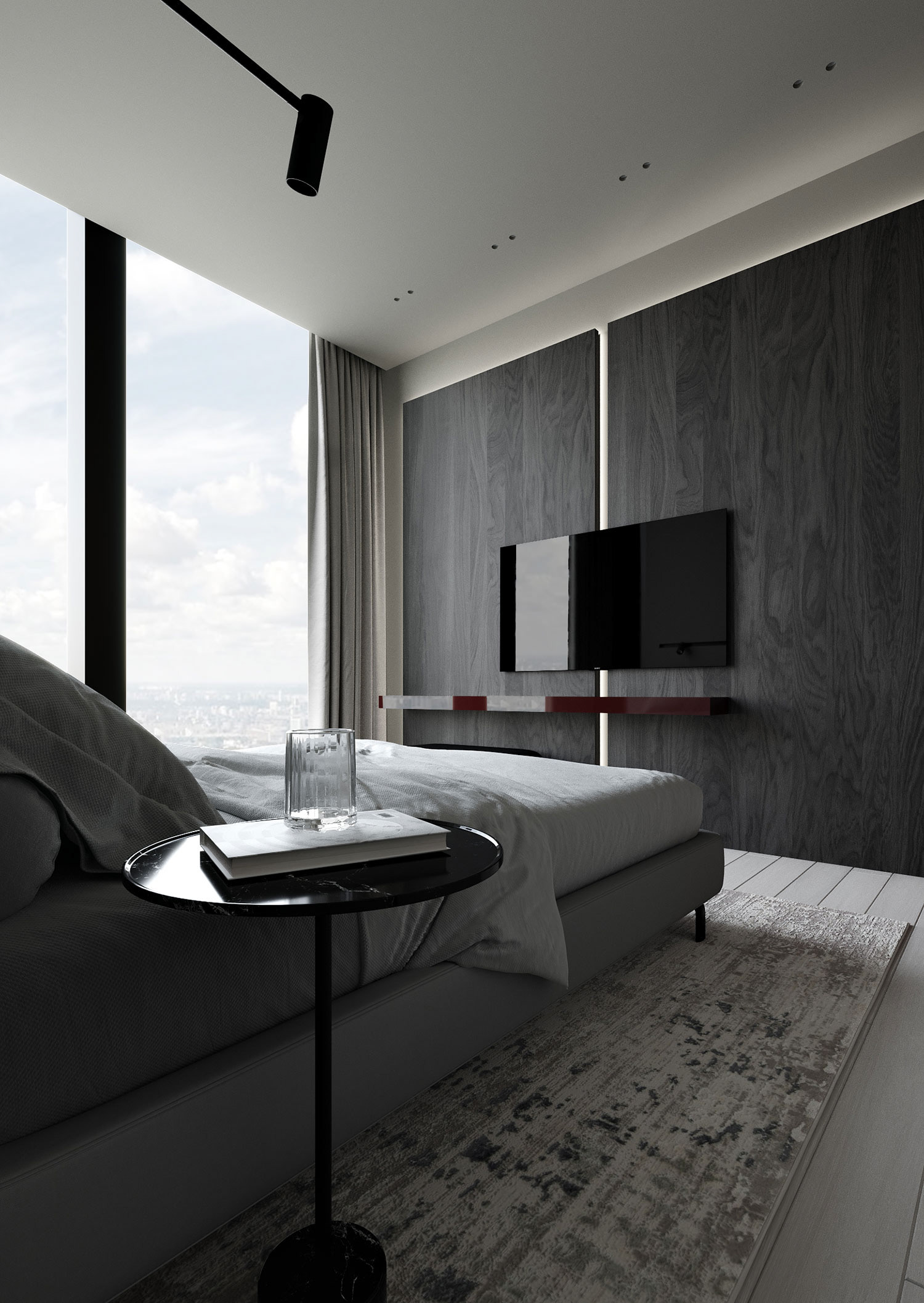 110平 现代简约 空间设计！-12