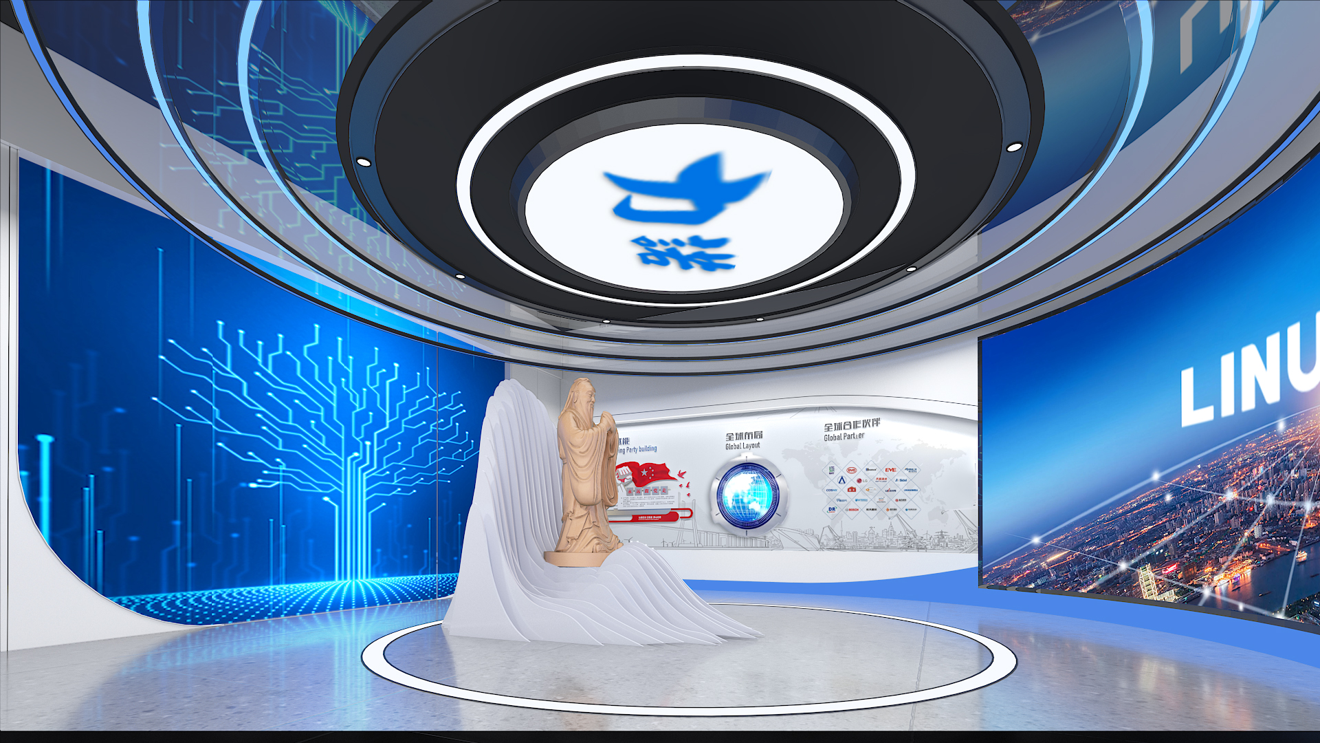 力诺企业展厅-2