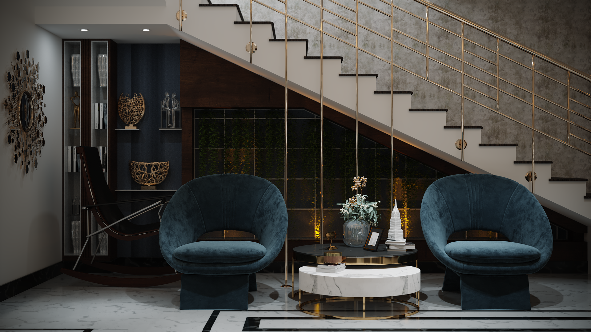 Interior design for a villa in Sheikh Zayed City 2022-6