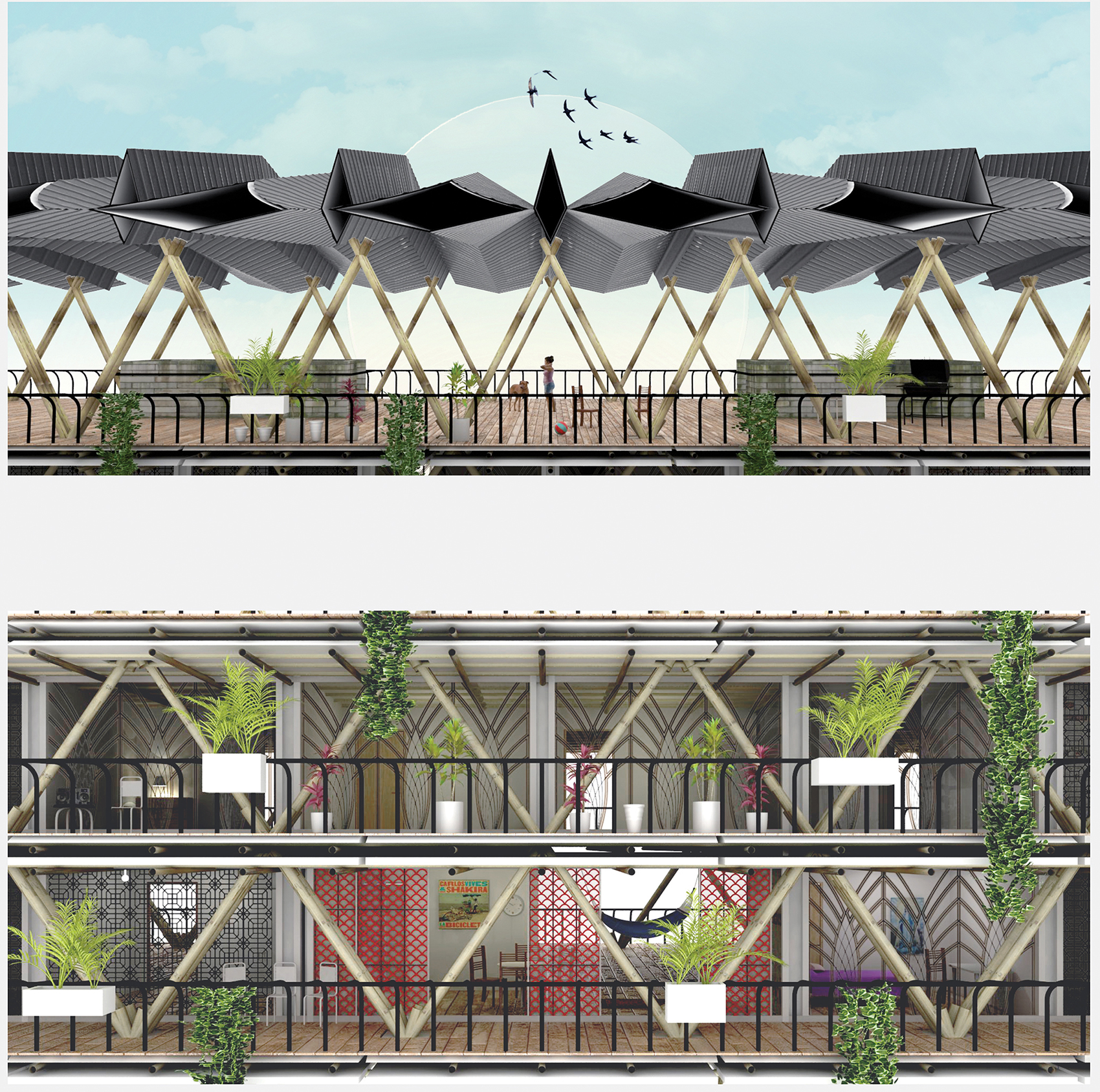 巴拿马 Tropi/Co/Re 住宅，核心住宅模式的创新实践-30