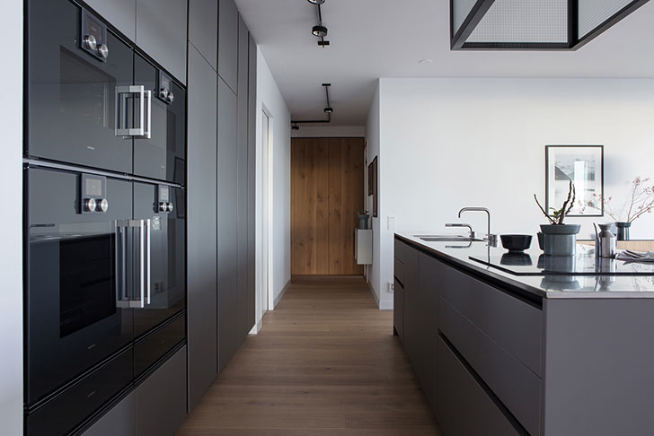 斯德哥尔摩现代奢华公寓，全景窗揽城市风光-7