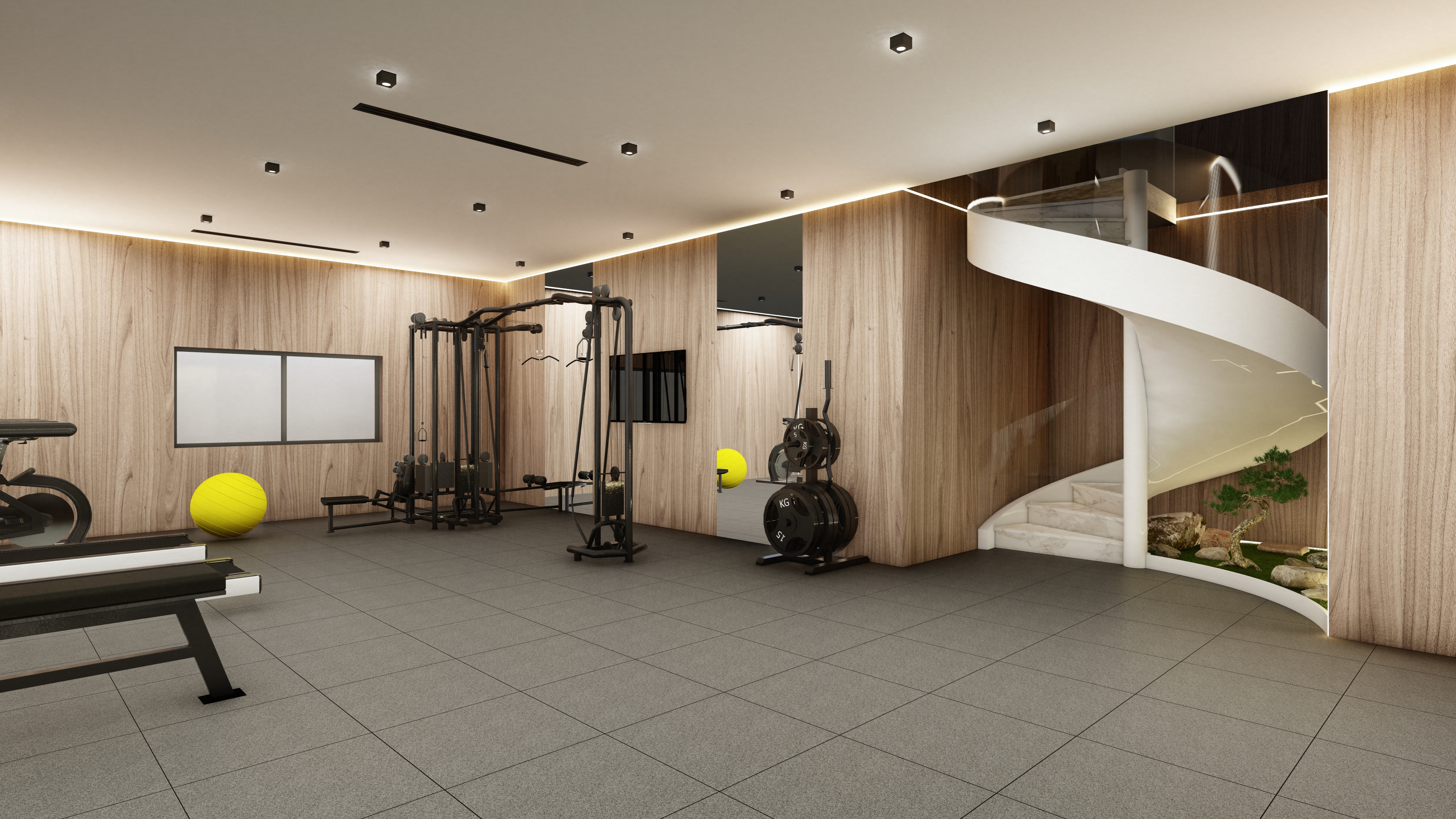 VillaRose 圆形书架设计-36