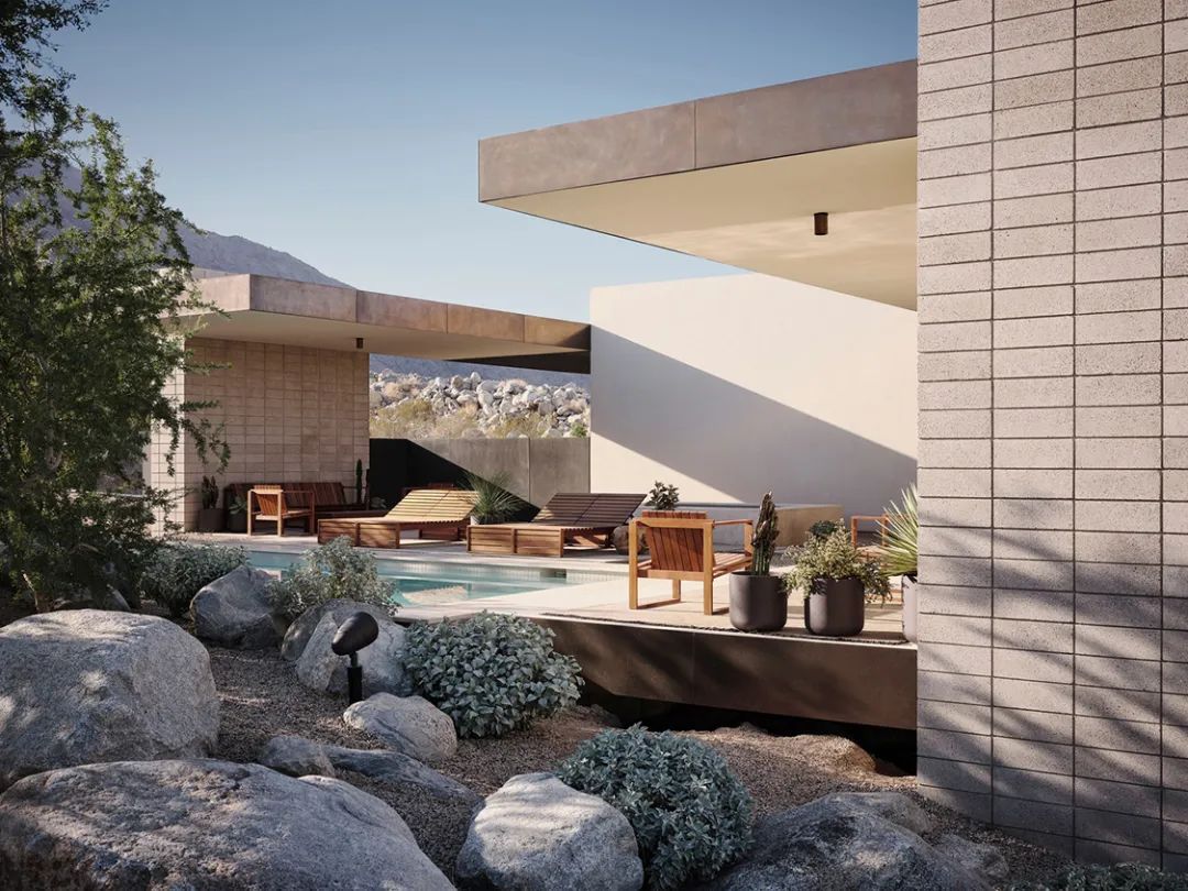 加州私人住宅,Desert Palisades丨Woods Dangaran-14