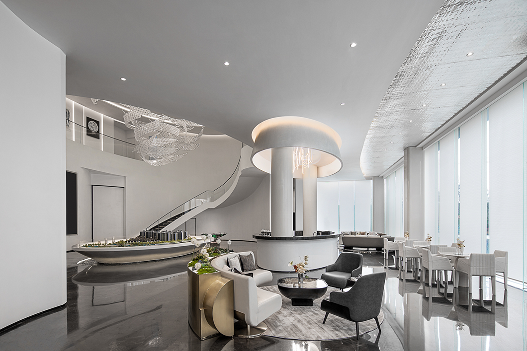 湖州紫云府售楼处与样板房丨中国湖州丨杭州美致家居设计有限公司-13