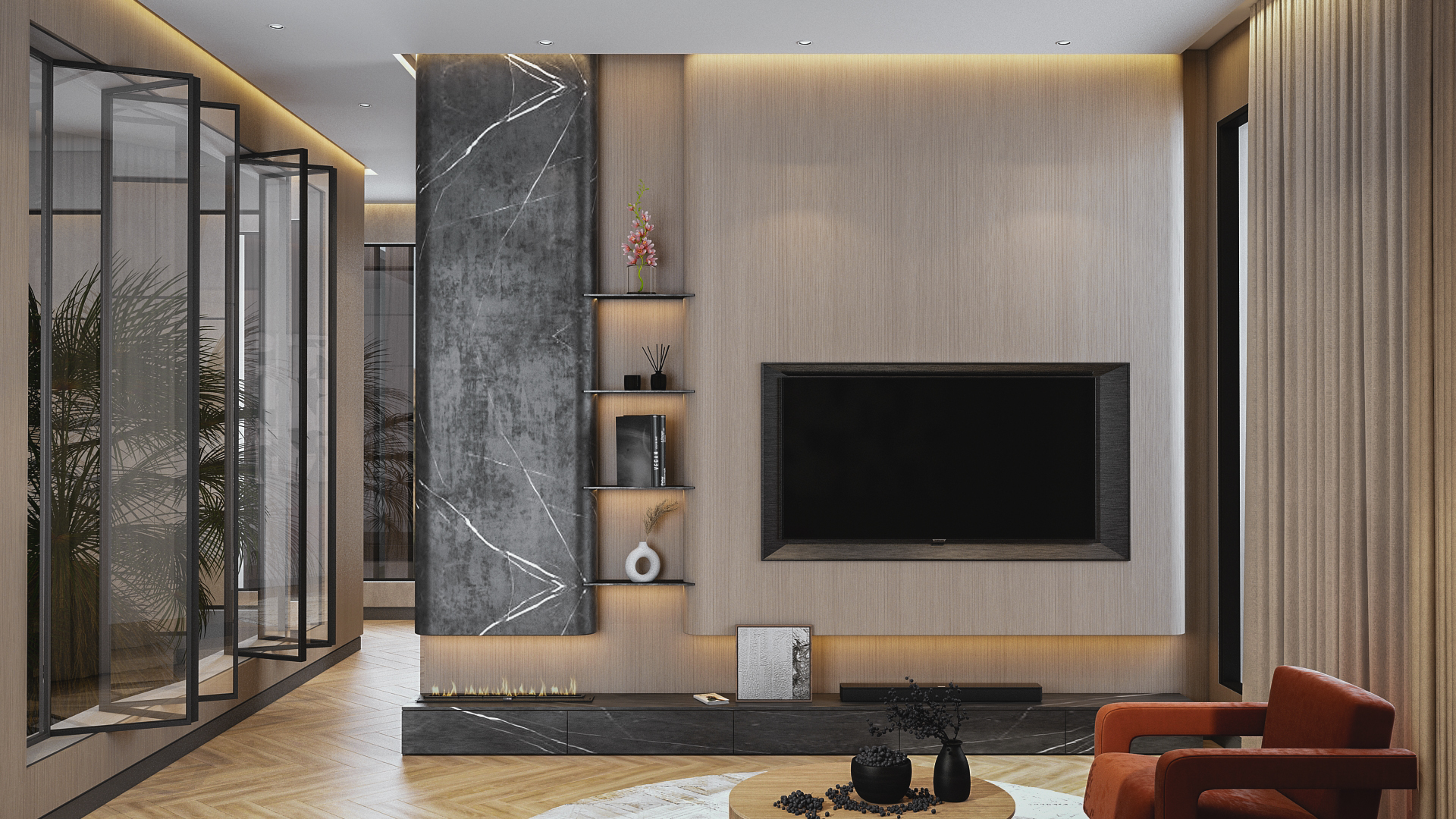 Scandinavian Modern Bedroom-6