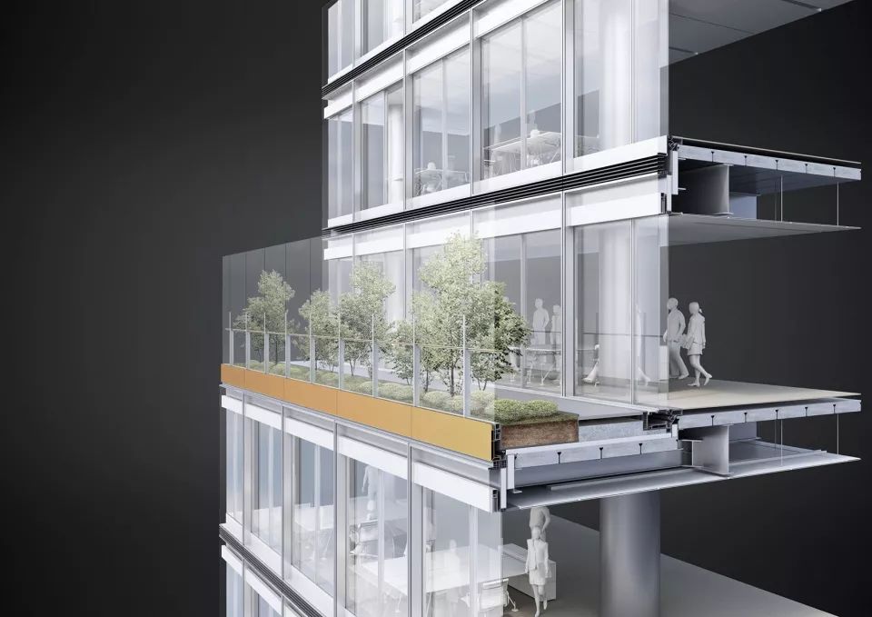 深圳宝安湾区产业投资大厦 | 空中花园与高效可持续设计-48