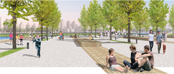 江苏省南通市经济技术开发区通启运河景观改造项目丨中国南通丨奥雅（L&A Design）-7