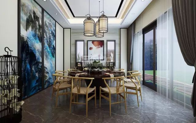 以现代简约手法 营造新东方意境-13