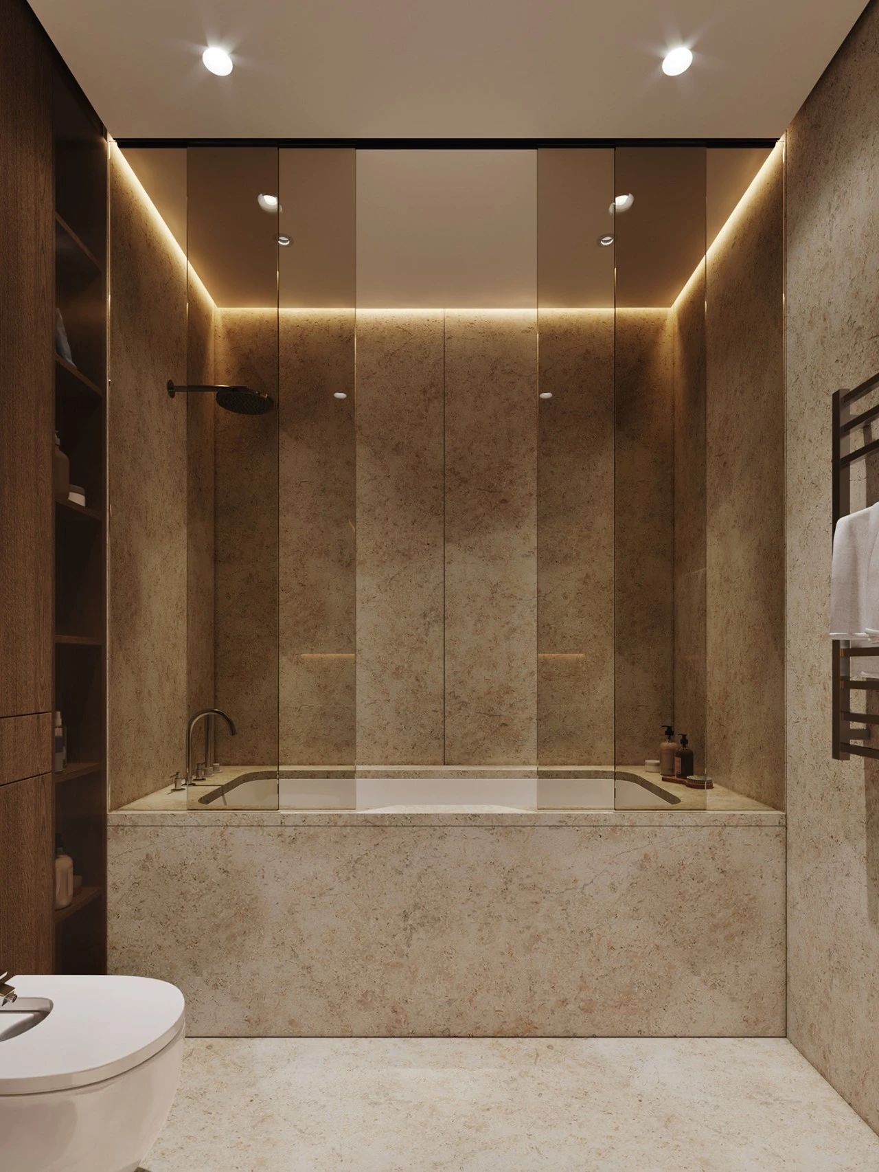 88㎡现代简约家居,原木与灰色打造温馨时尚空间-40