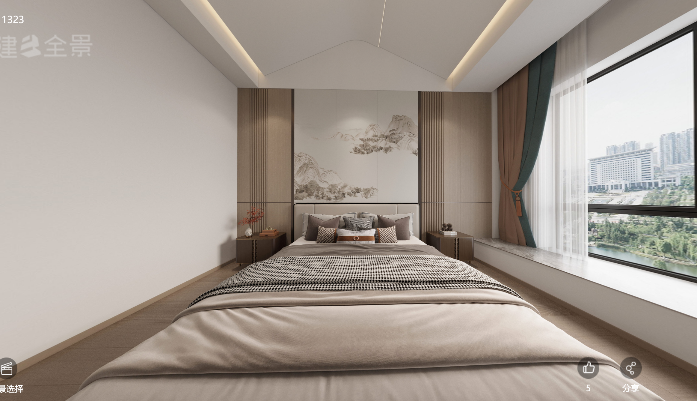 别墅全案设计（高层住宅样板房）-32