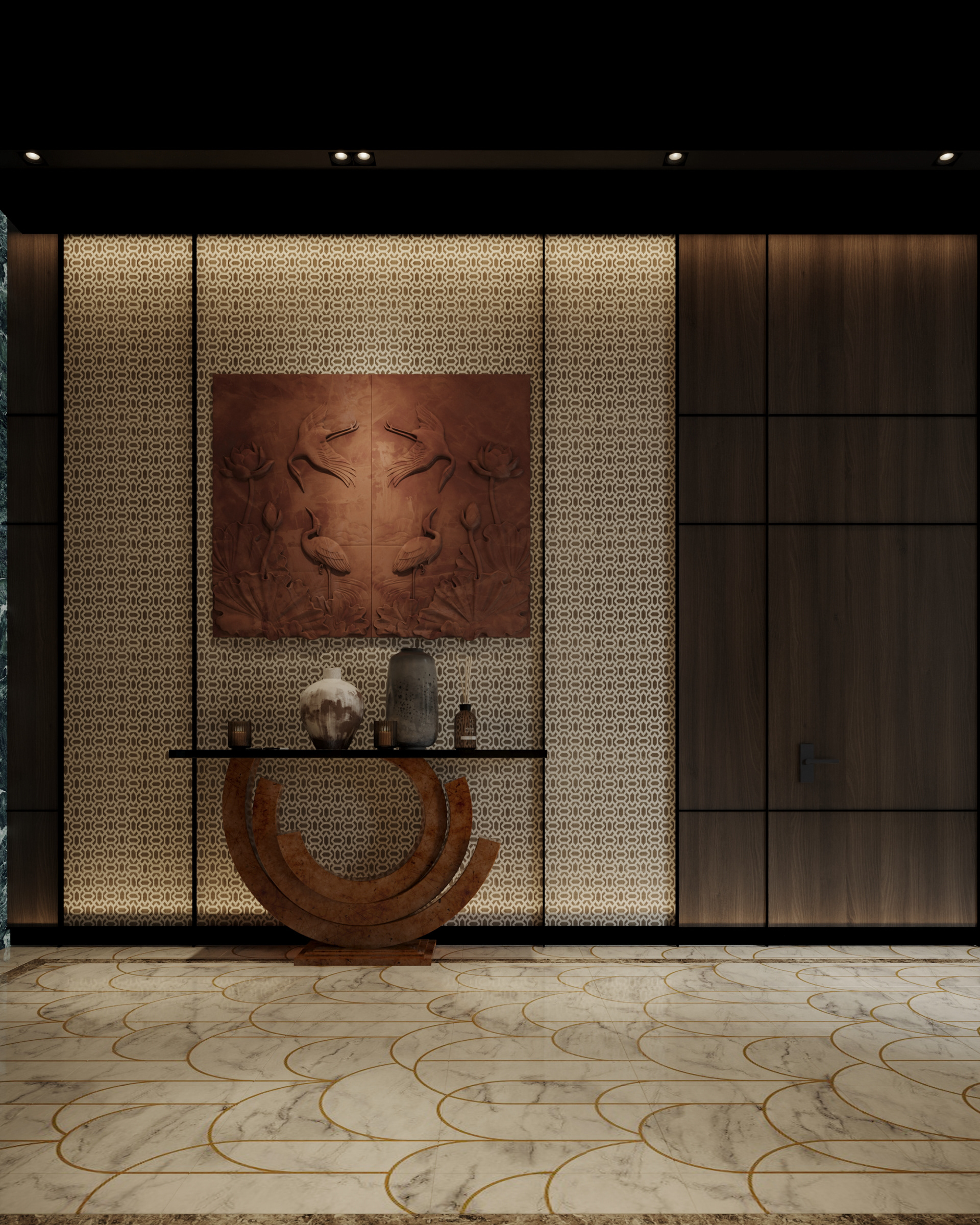 3dsMax 贵宾酒店大堂场景-13