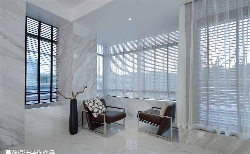 星瀚公司前台会客厅设计-6