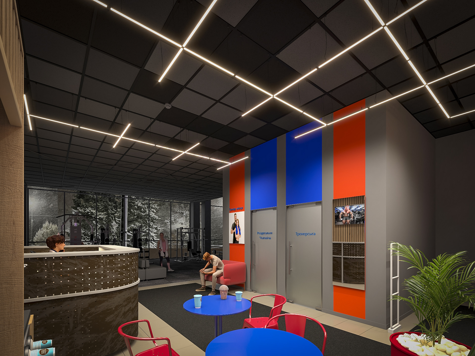 Fit4You 健身中心室内设计丨Planar Architecture Design Studio-4