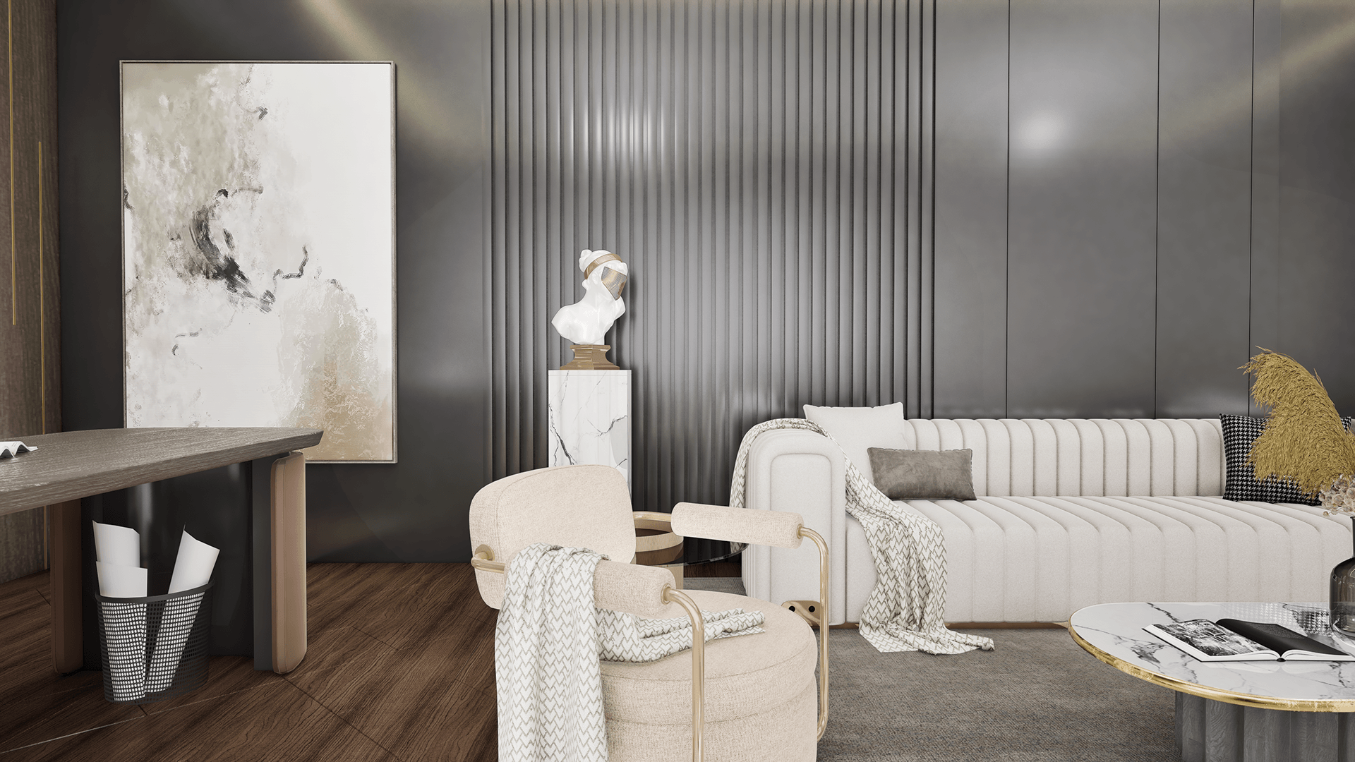 Cinematic Animation Office Room UE5.6-18