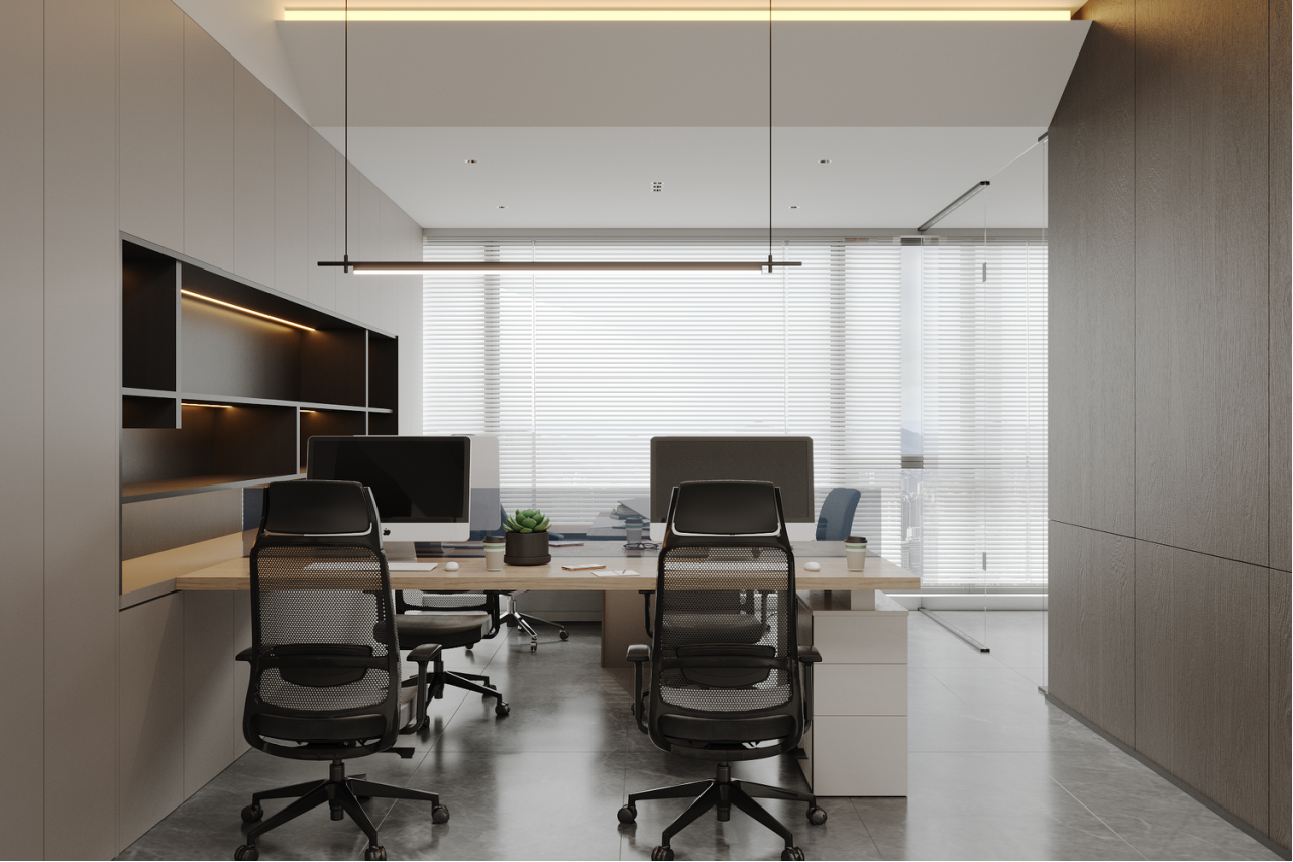 临雅奢意空间韵味办公空间设计-4