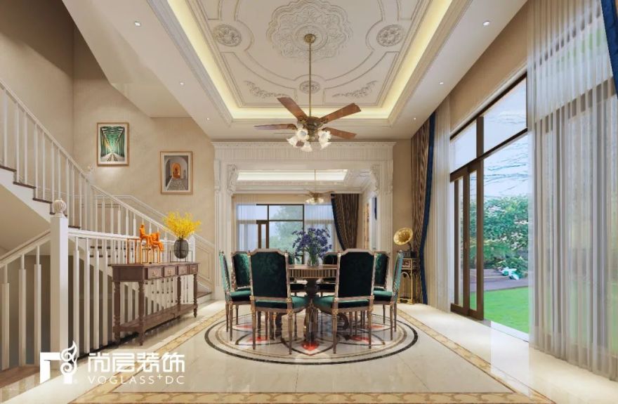 欧式浪漫,自然融入 | 观澜高尔夫别墅设计-16