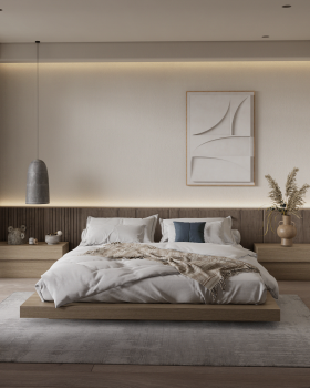 bohemian style for bed room