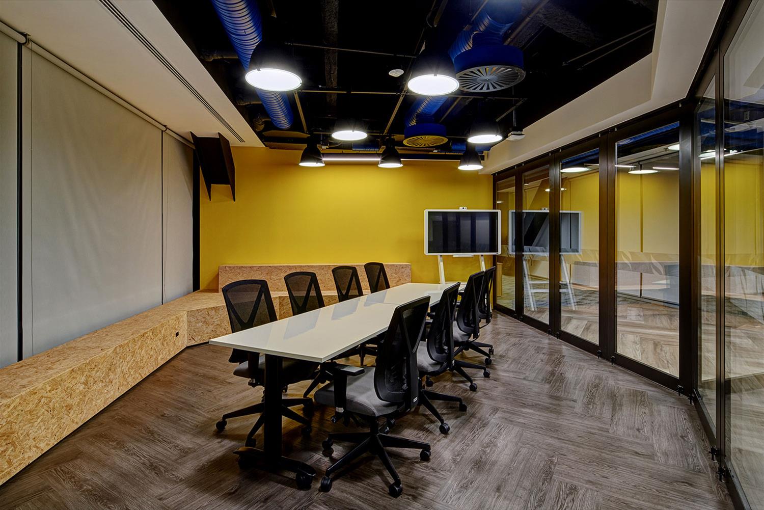 Unilever Brasil 办公室 | 现代木质设计，打造高效办公空间-21