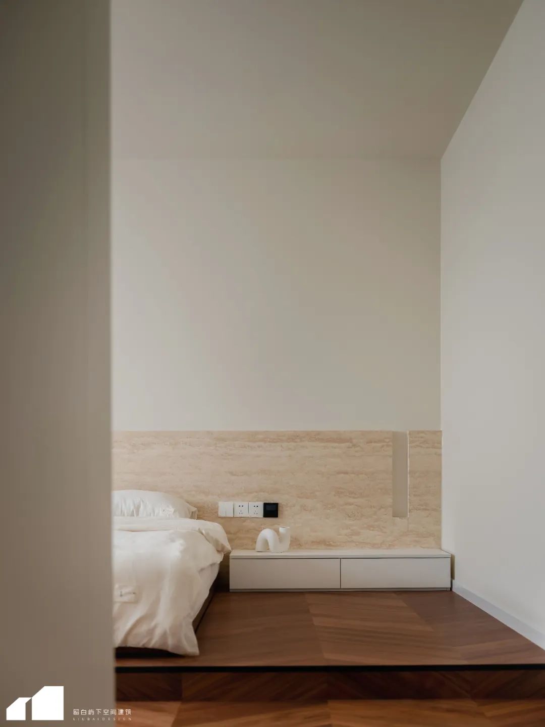 奶油风私宅设计丨留白屿下空间建筑-43