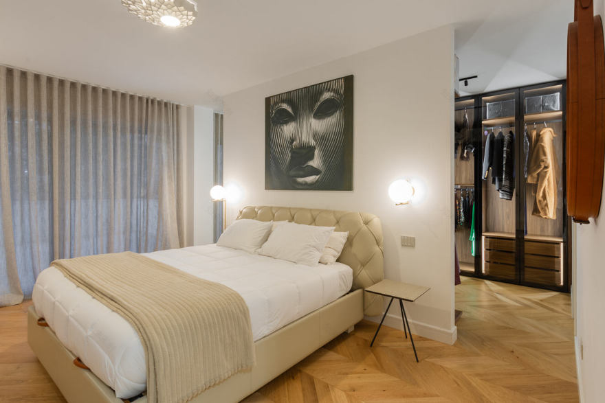 Attico M&S: Warm Contemporary Attic Living Above Martina Franca-8