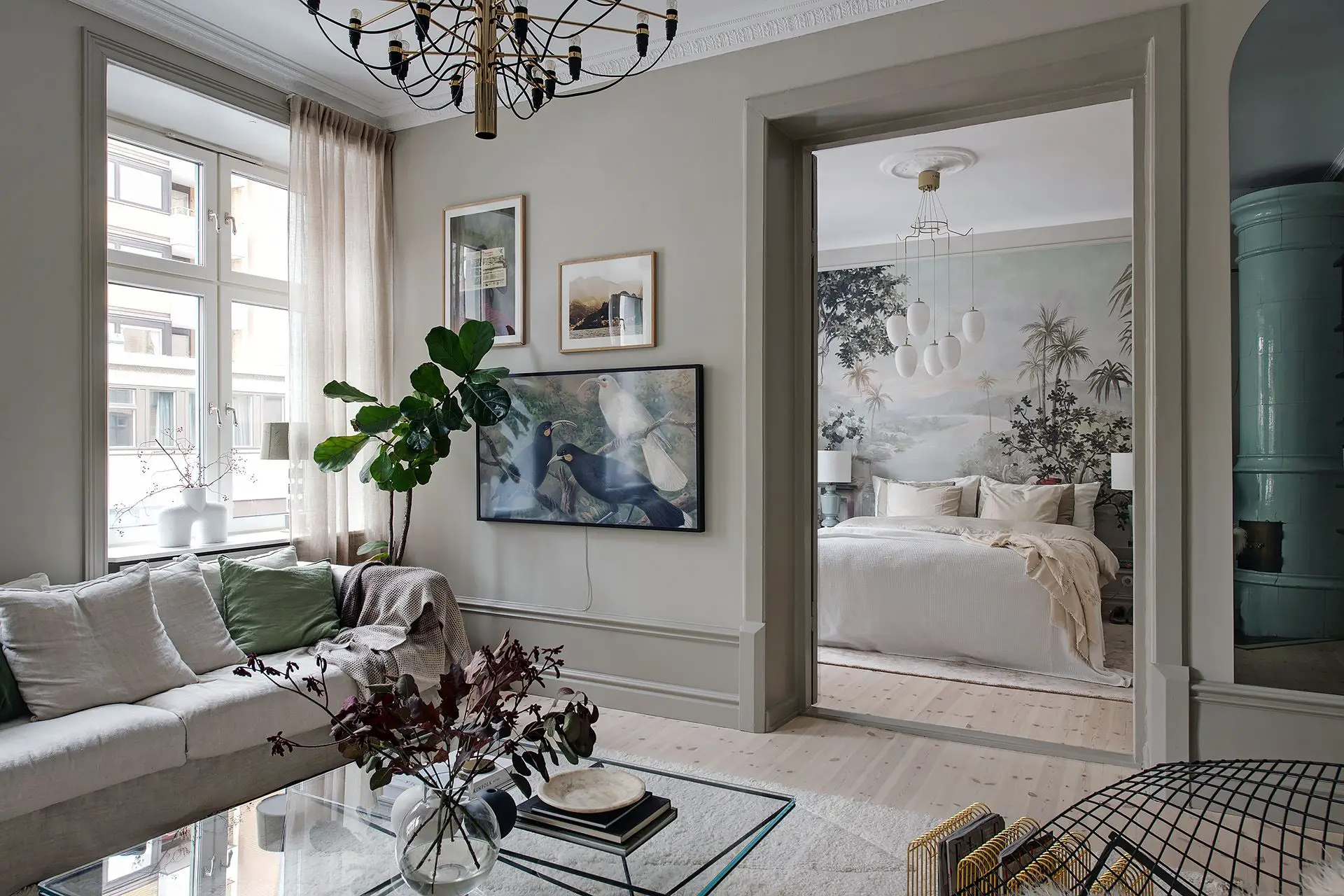 瑞典古宅的莫里斯风格与异域风情-14