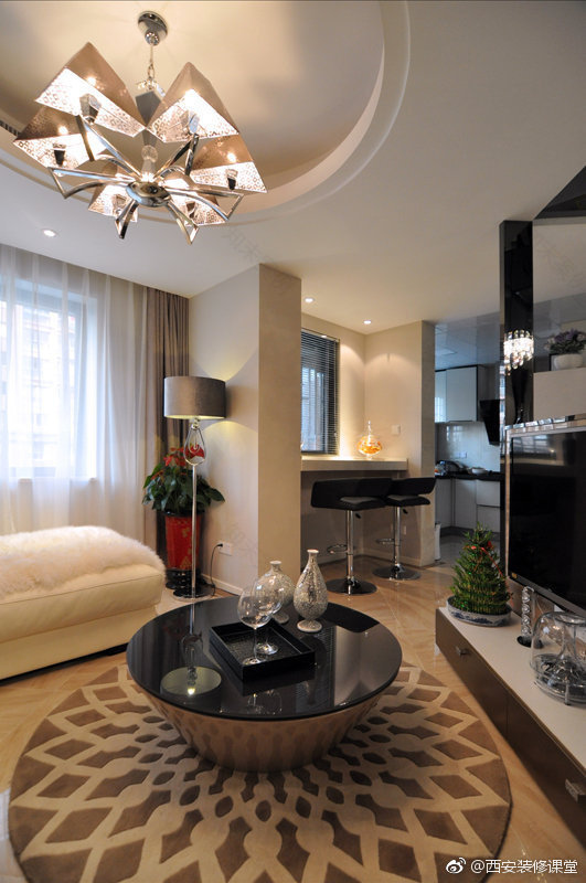 简约奢华风,释放空间的生活艺术-11