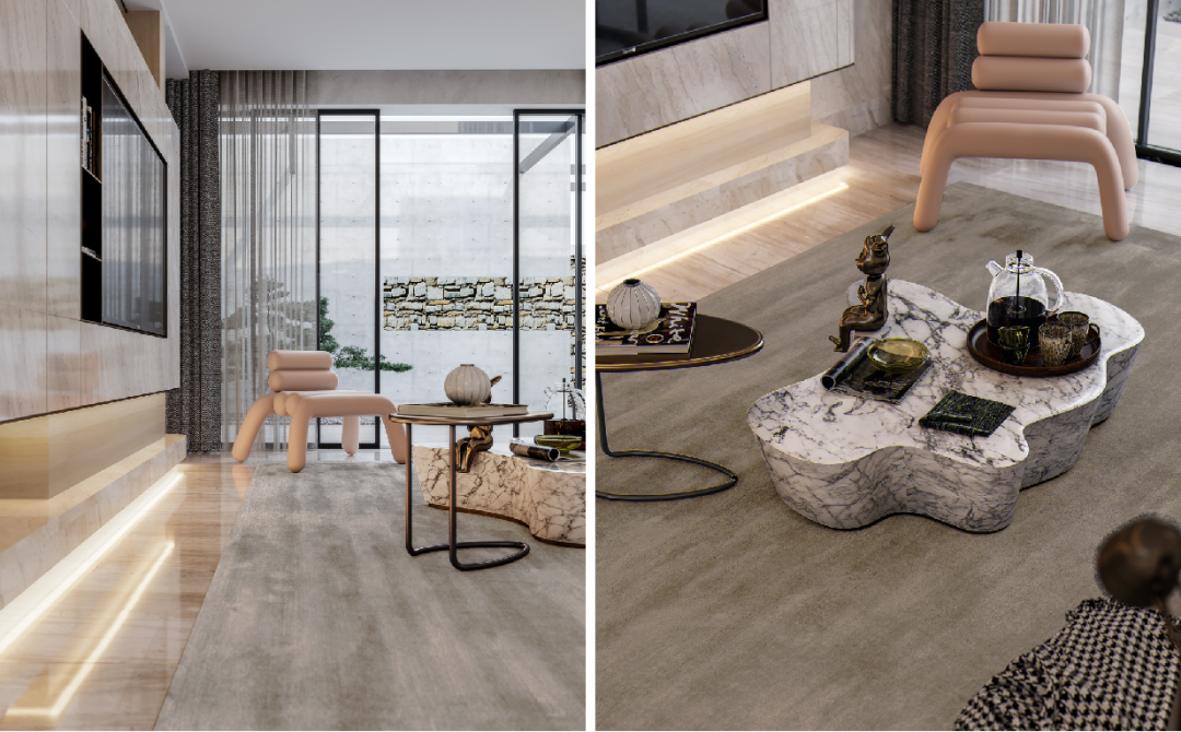 上海虹桥高尔夫别墅 | 无垠设计研究室的现代别墅美学-2