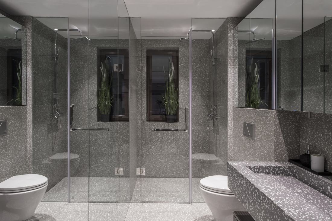 140平米爆改为一室，宠物鲨鱼的黑白世界极简至极-26