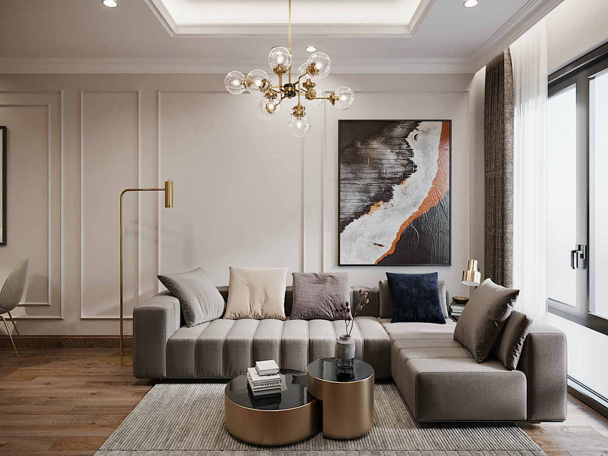 现代艺术风格，优雅而惬意的理想家-0