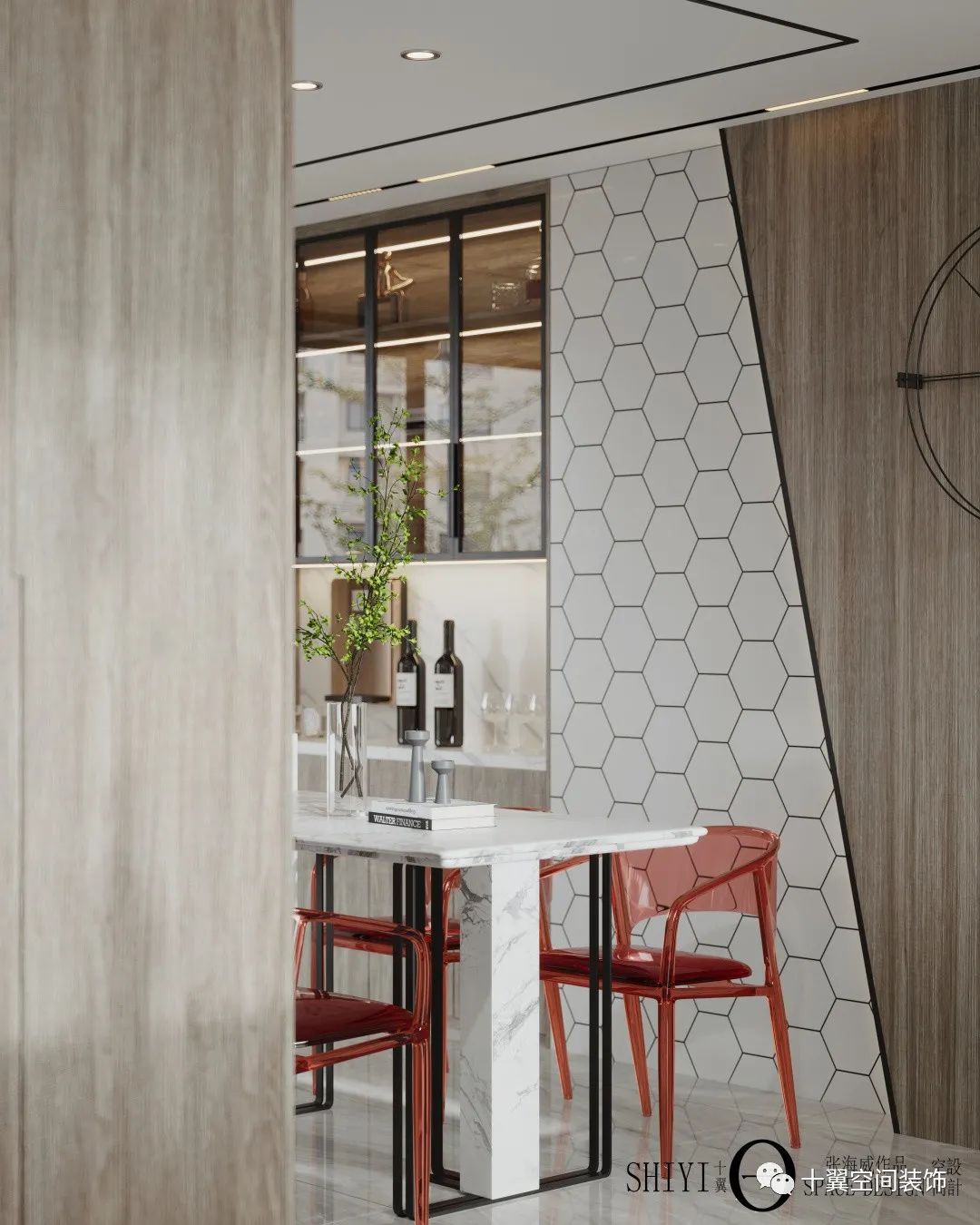 淳厚咖啡香 · 张海威的新中式设计魅力丨十翼空间装饰-67