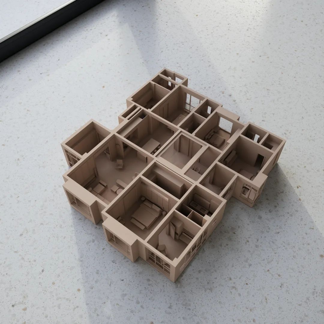 成都 261㎡极简白住宅,绿植点缀的生命力-22