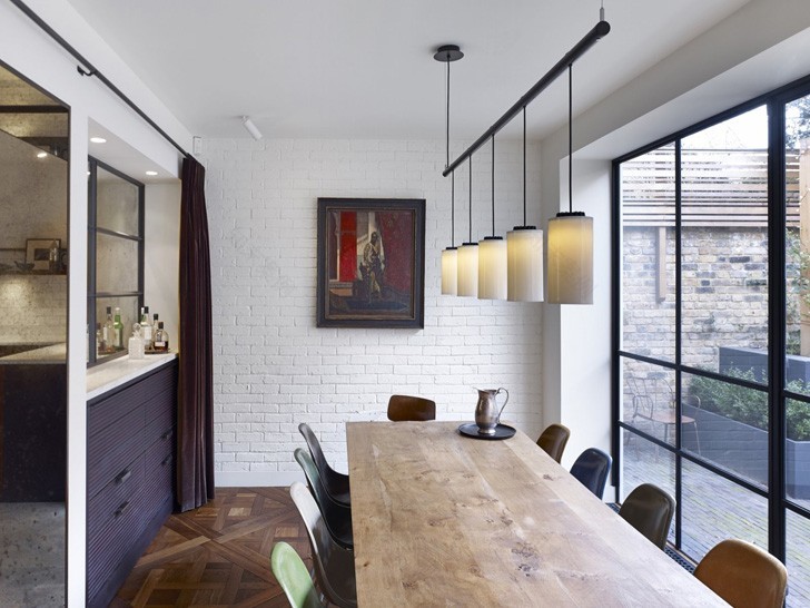 伦敦时尚联排别墅,传统与现代的完美融合-8