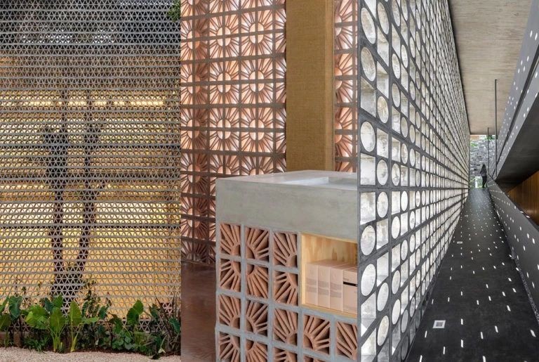 镂空花砖才有的光影之美：花砖搭配-1