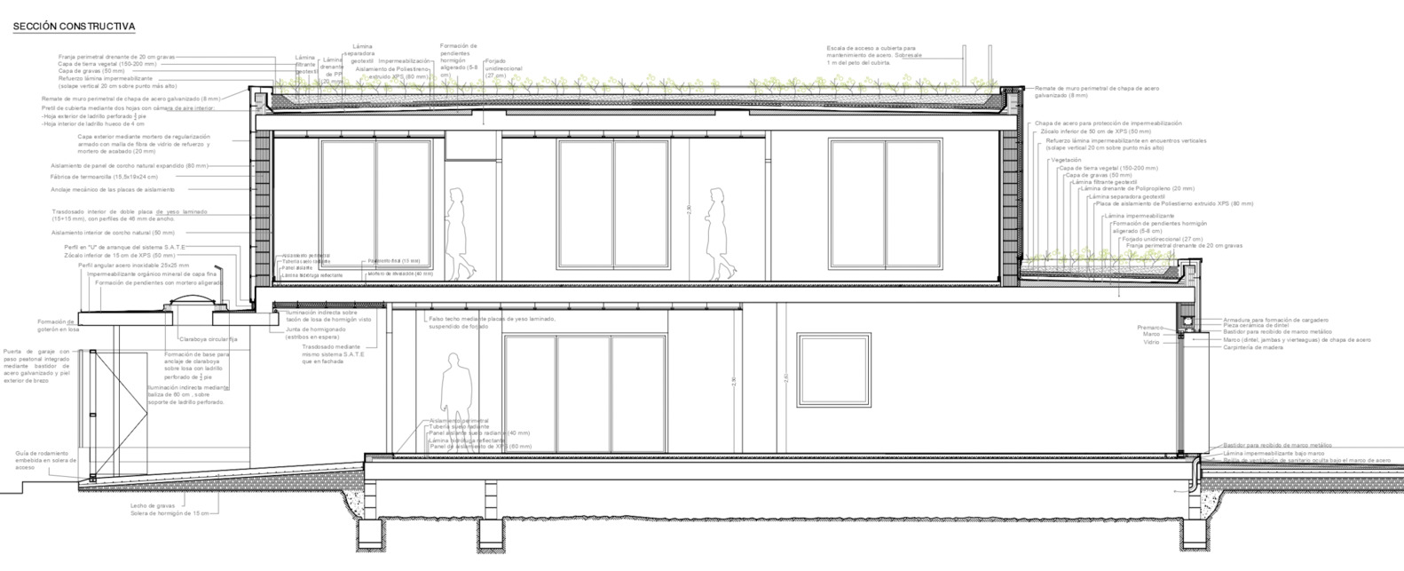 三角之家 · 智利用北向地块的被动式生物气候建筑设计丨Ecoproyecta-11