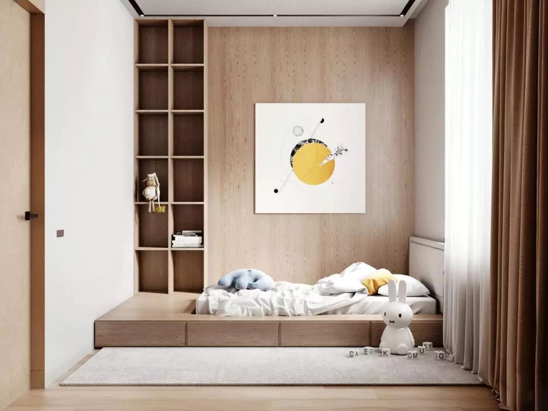 113㎡ 这样的木饰面墙设计，30 年后都不过时-56