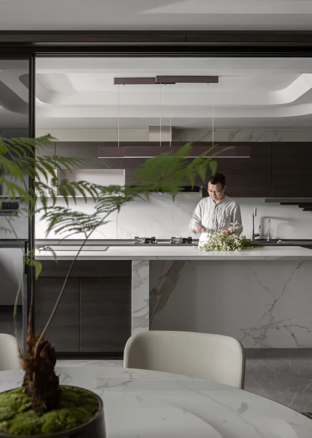 缘起圆落 · 李祥龙打造的生活与自然的共生空间丨尚层装饰(重分)-29