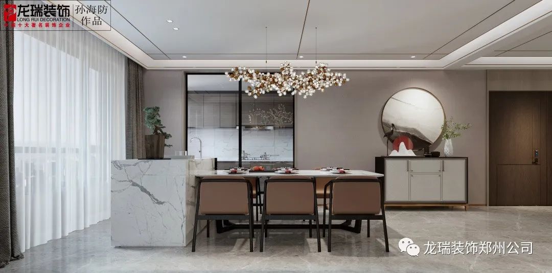 龙瑞新中式设计丨龙瑞装饰-17