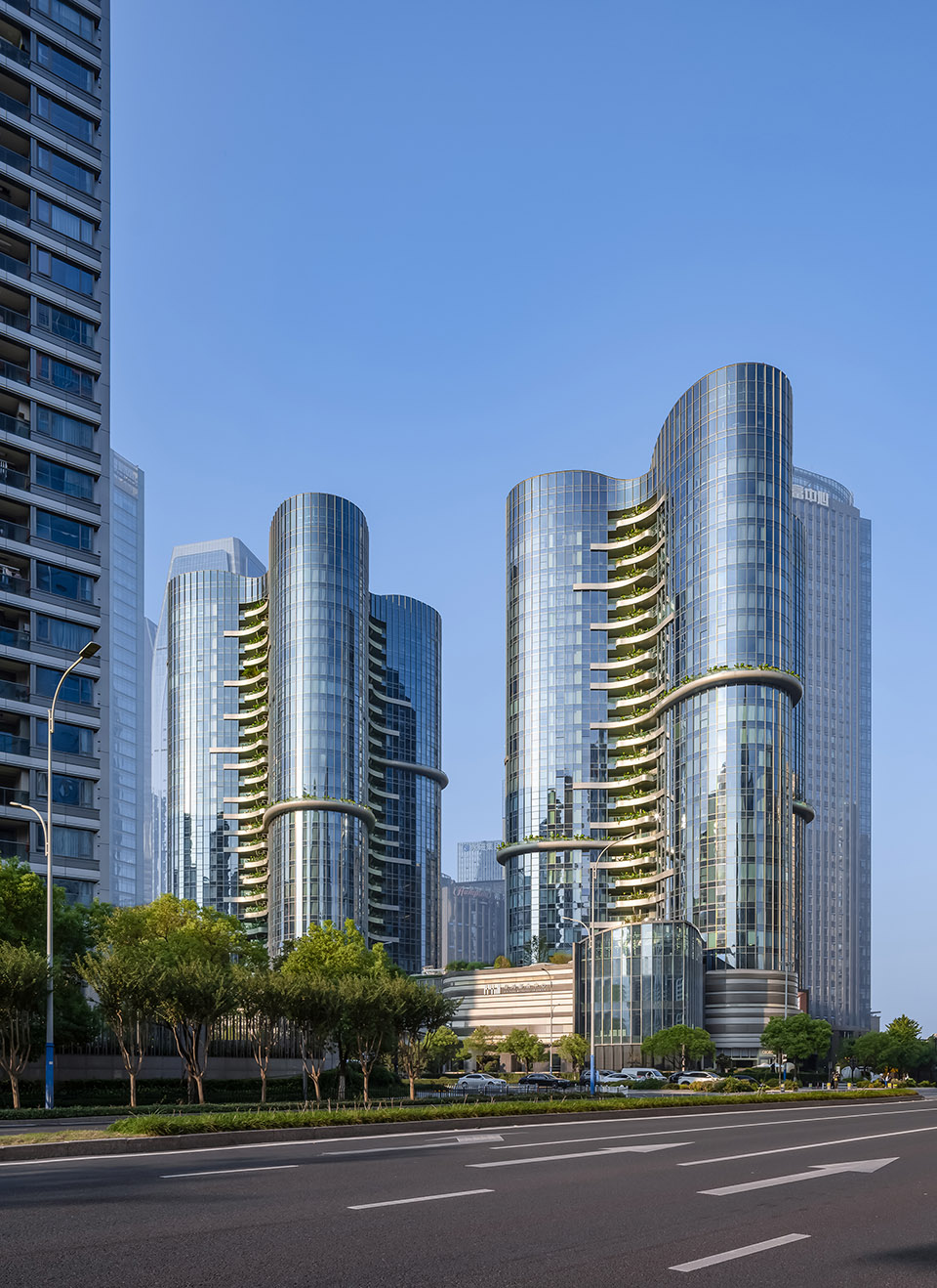 华鸿都会中心丨中国杭州丨MUDO墨度建筑 + 帝奥栖合-53