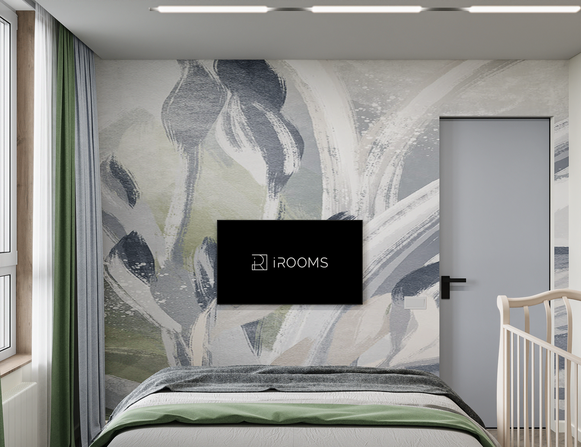 40 平方米公寓可视化设计丨Irooms Design-25