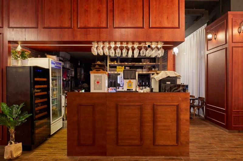 28 平米西式餐厅，现代艺术氛围的诠释-10