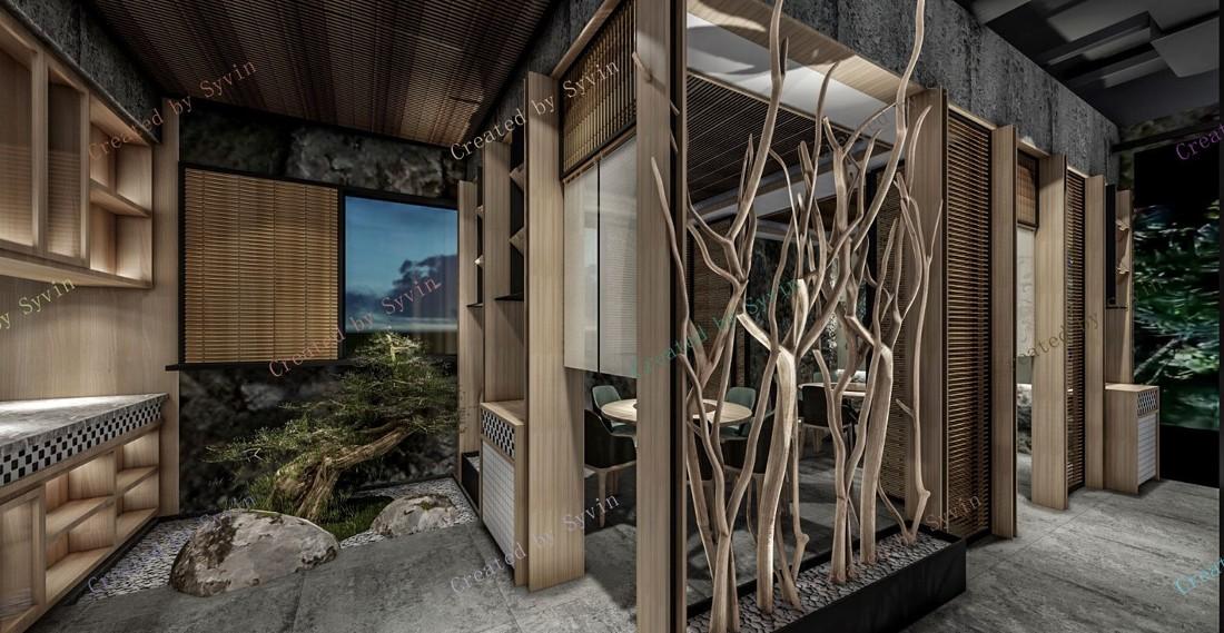 中低端大众餐饮店设计案例-12